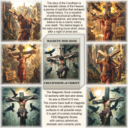Crucifixion of Christ, Magnetic Mini-Book