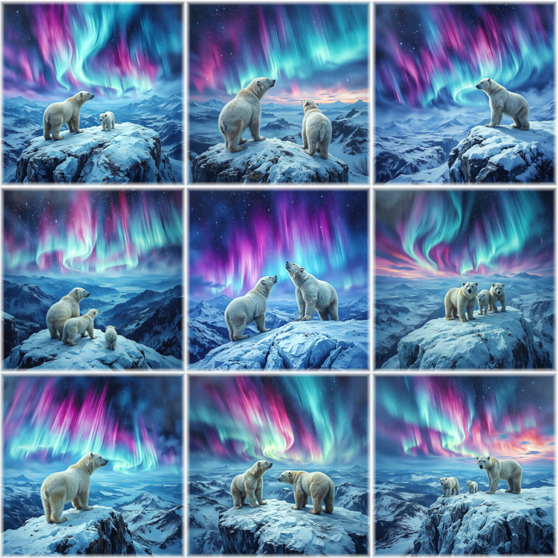 Guardians of the Aurora Magnetic Booklet