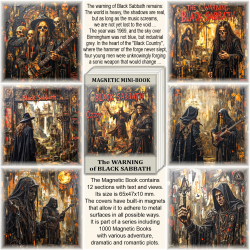 The Warning of Black Sabbath, Magnetic Mini-Book