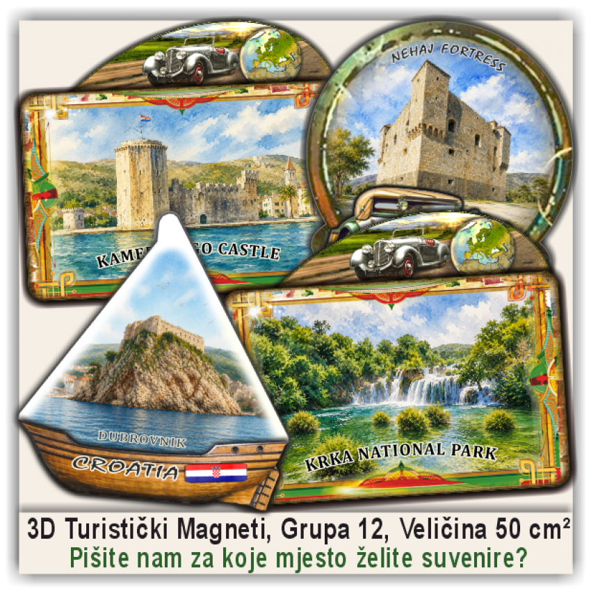 Baška, Promocijski Suveniri i Magneti