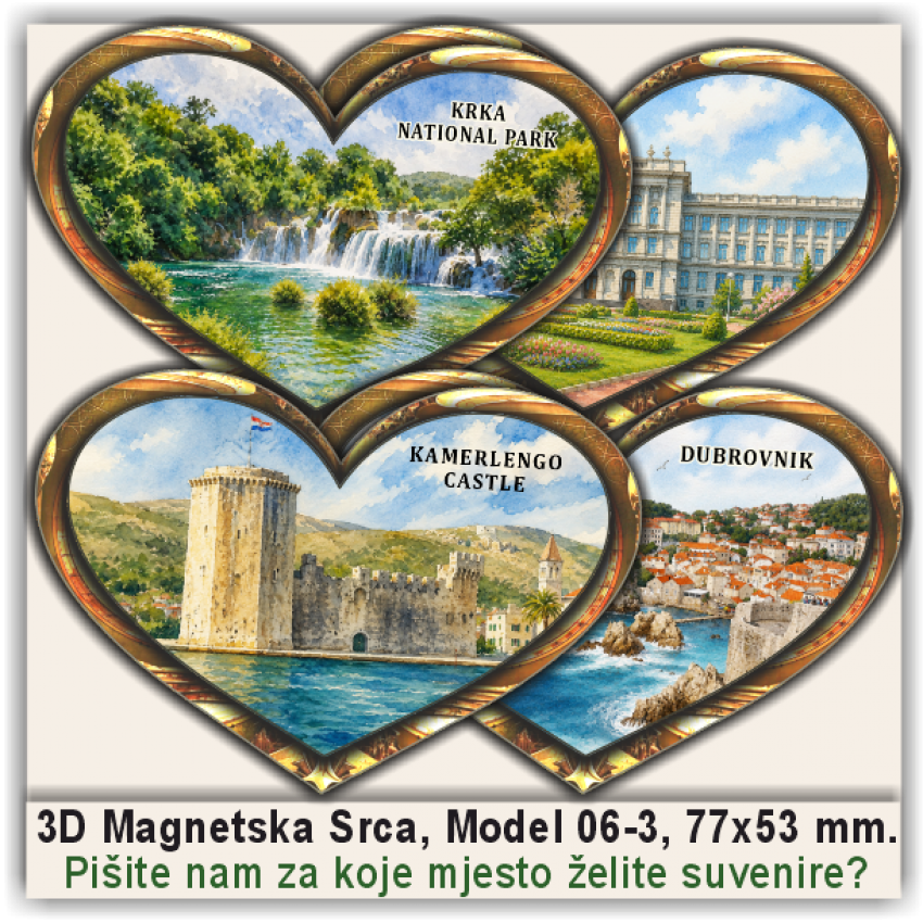 Baška, Promocijski Suveniri i Magneti