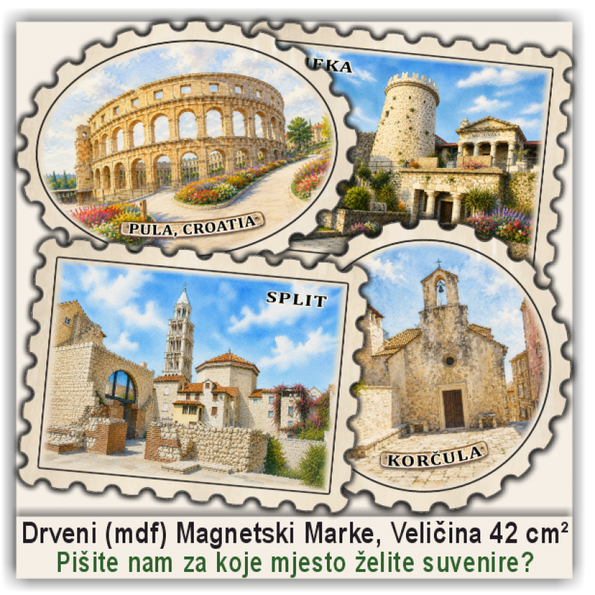 Baška, Promocijski Suveniri i Magneti