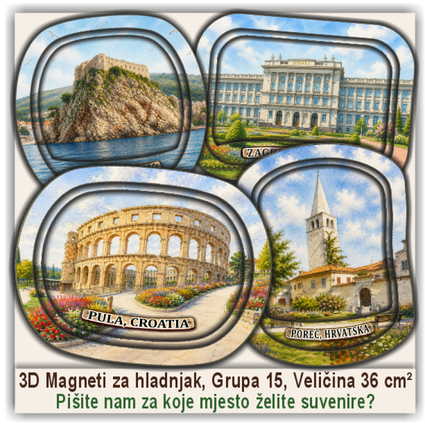 Baška, Promocijski Suveniri i Magneti