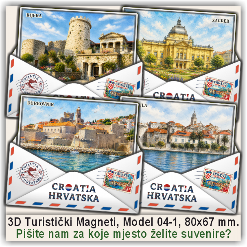 Baška, Promocijski Suveniri i Magneti