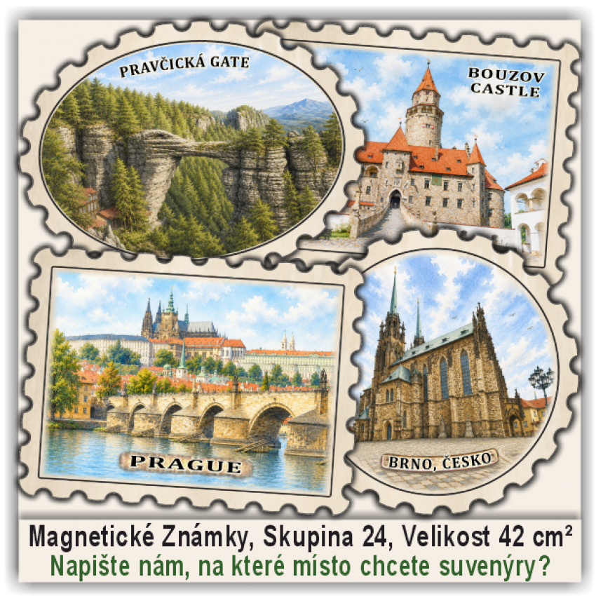 Bítov, Reklamní Suvenýry a Magnety