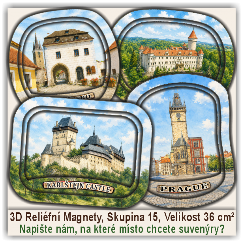 Bítov, Reklamní Suvenýry a Magnety