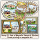 Luton Sets of Magnetic Stamps, Stickers & Bookmarks 01 Luton Sets of Magnetic Stamps, Stickers & Bookmarks 01