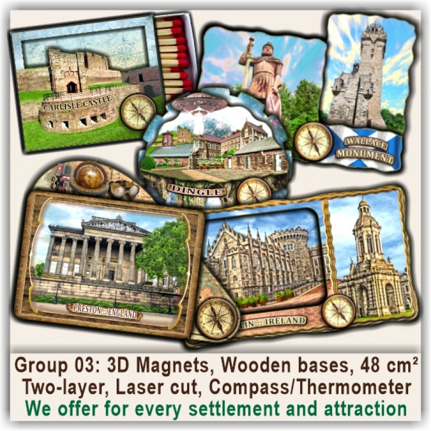 Ambleside 3D Magnets, Compasses, Thermometers 03 Ambleside 3D Magnets, Compasses, Thermometers 03
