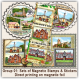 Brampton Sets of Magnetic Stamps, Stickers & Bookmarks 01 Brampton Sets of Magnetic Stamps, Stickers & Bookmarks 01