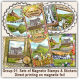 Buttermere Sets of Magnetic Stamps, Stickers & Bookmarks 01 Buttermere Sets of Magnetic Stamps, Stickers & Bookmarks 01
