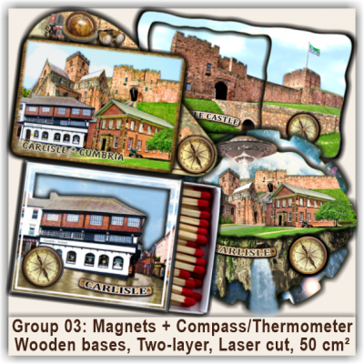 Carlisle 3D Magnets, Compasses, Thermometers 03