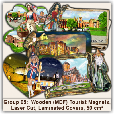 Carlisle Laser Cut Tourist Photo Memorabilia 05