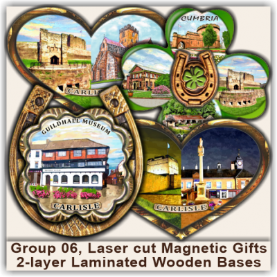 Carlisle Magnetic Clovers, Hearts, Horseshoes 06 Carlisle Magnetic Clovers, Hearts, Horseshoes 06