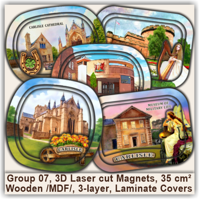 Carlisle Travel Fridge Magnets 07 Carlisle Travel Fridge Magnets 07