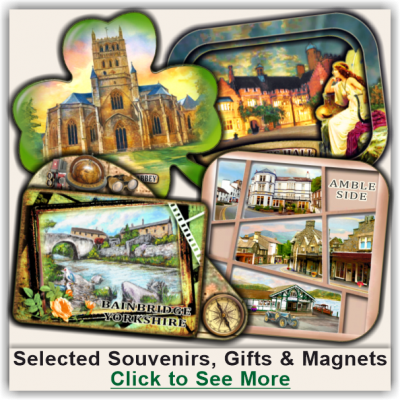0 0 England, Promotional Souvenirs & Magnets