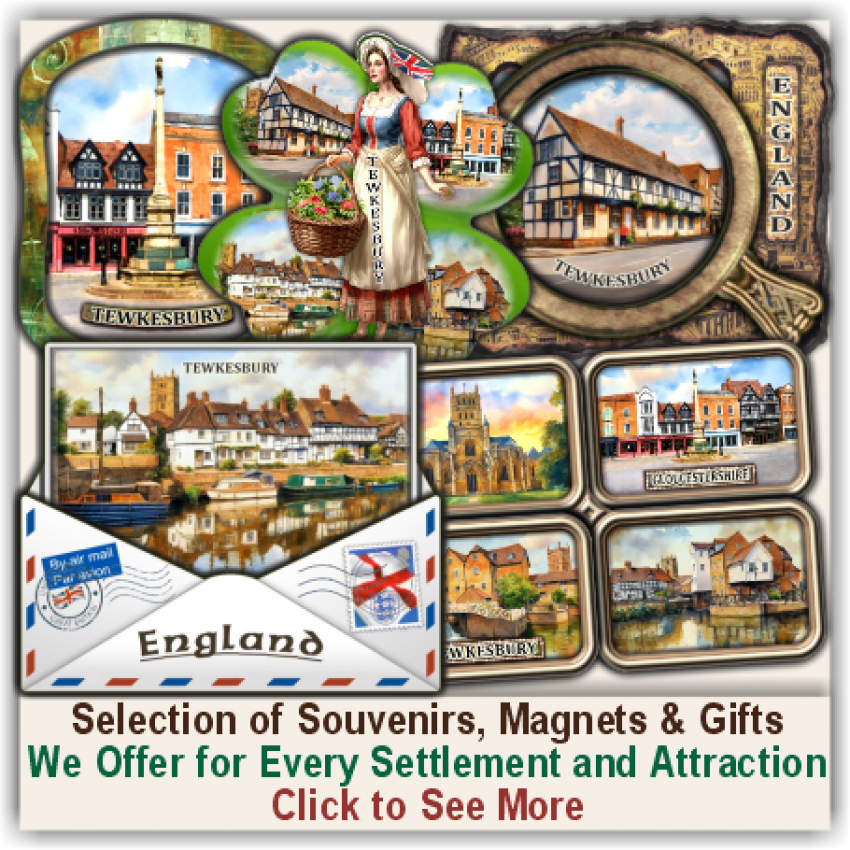 Tewkesbury Set of 150 Various Selected Souvenirs Tewkesbury Set of 150 Various Selected Souvenirs