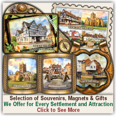 Tewkesbury Set of 150 Various Selected Souvenirs