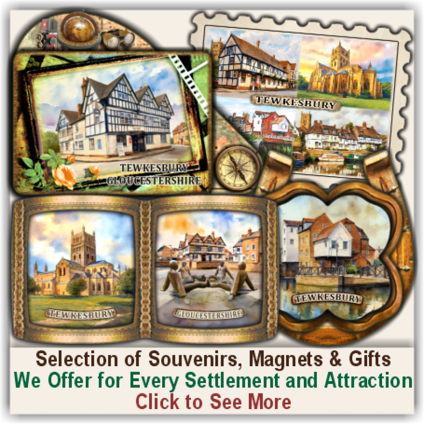 Tewkesbury Set of 150 Various Selected Souvenirs Tewkesbury Set of 150 Various Selected Souvenirs