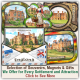 Chilham Castle Set of 150 Various Selected Souvenirs Chilham Castle Set of 150 Various Selected Souvenirs