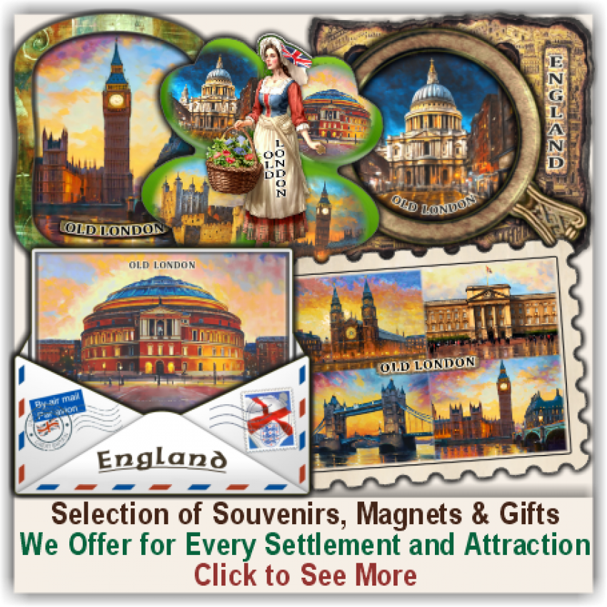 Old London Set of 150 Various Selected Souvenirs Old London Set of 150 Various Selected Souvenirs
