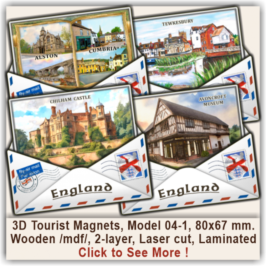 England Tourist Magnetic Souvenirs 04-1 England Tourist Magnetic Souvenirs 04-1