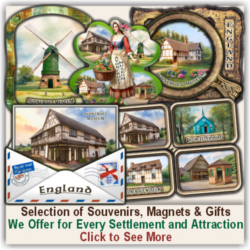Avoncroft Museum Set of 150 Various Selected Souvenirs Avoncroft Museum Set of 150 Various Selected Souvenirs