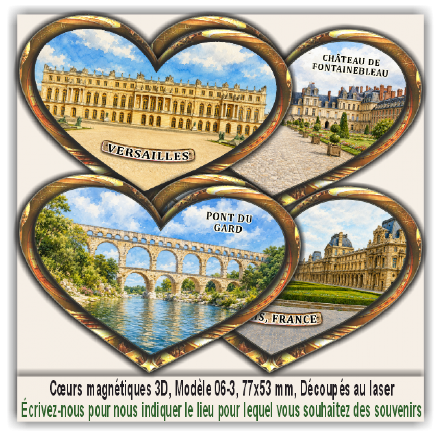 Orléans, Souvenirs et Magnets Promotionnels