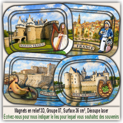 Aiguèze, Coffrets Souvenirs Sélectionnés