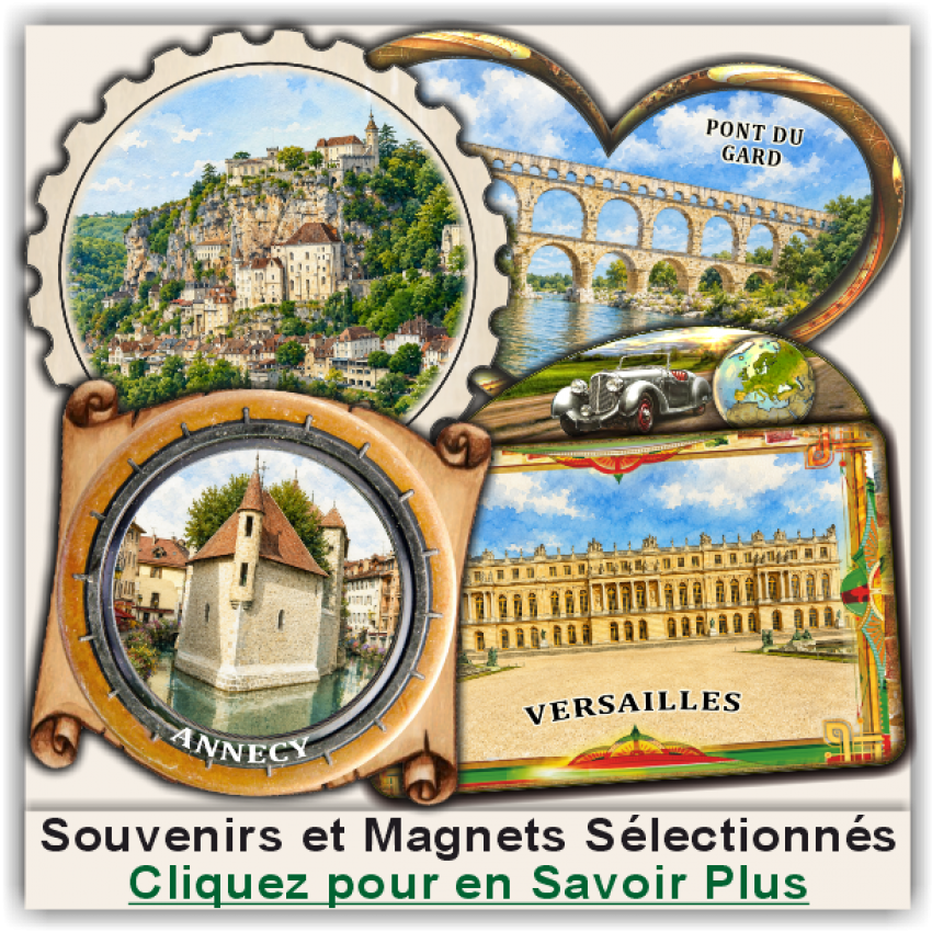 Orléans, Souvenirs et Magnets Promotionnels