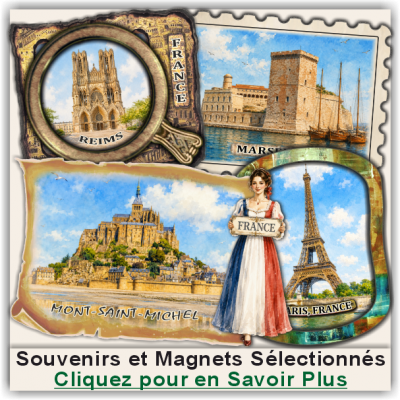 Orléans, Souvenirs et Magnets Promotionnels