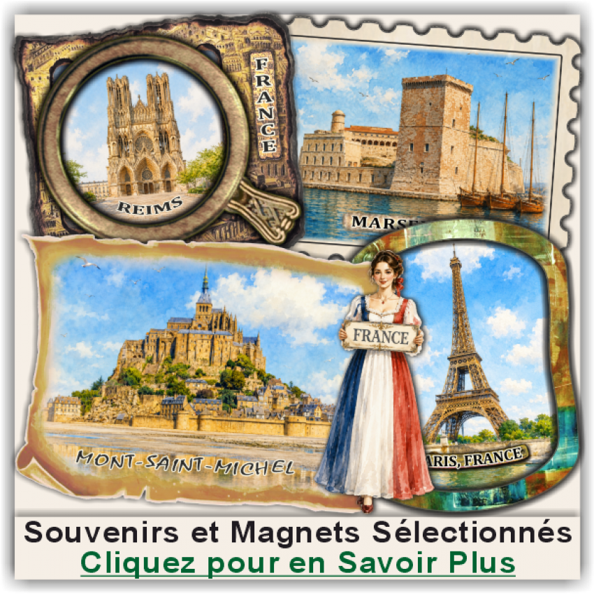 Orléans, Souvenirs et Magnets Promotionnels