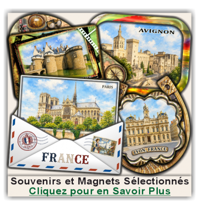 0 0 France, Souvenirs et Magnets Promotionnels