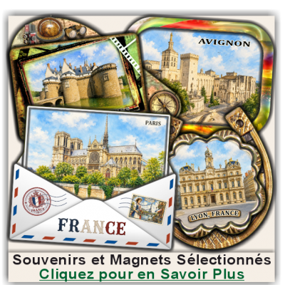0 0 France, Souvenirs et Magnets Promotionnels