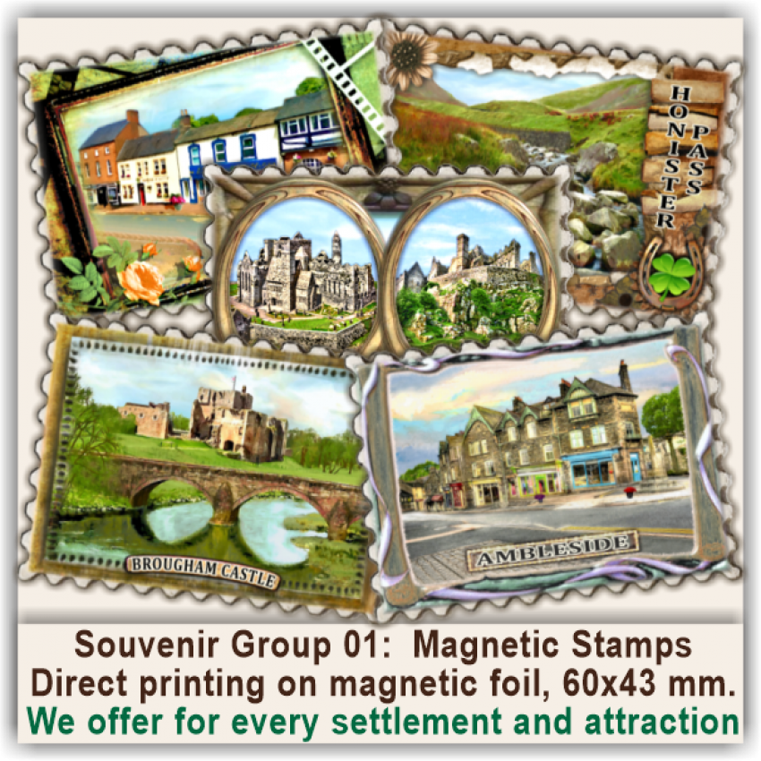 01 United Kingdom & Ireland Magnetic Stamps & Stickers 01 United Kingdom & Ireland Magnetic Stamps & Stickers