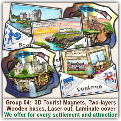 Tourist & Travel Magnets & Gifts