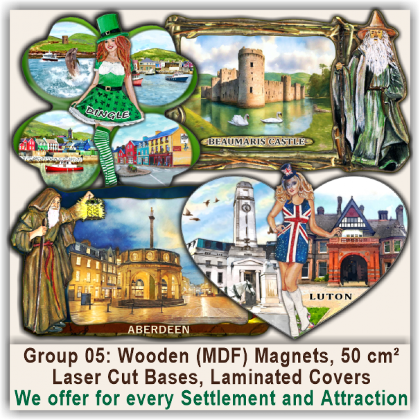 05 England, Ireland, Scotland, Wales Tourist Photo Memorabilia 05