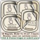 15 3D Travel Fridge Magnets 15 15 3D Travel Fridge Magnets 15