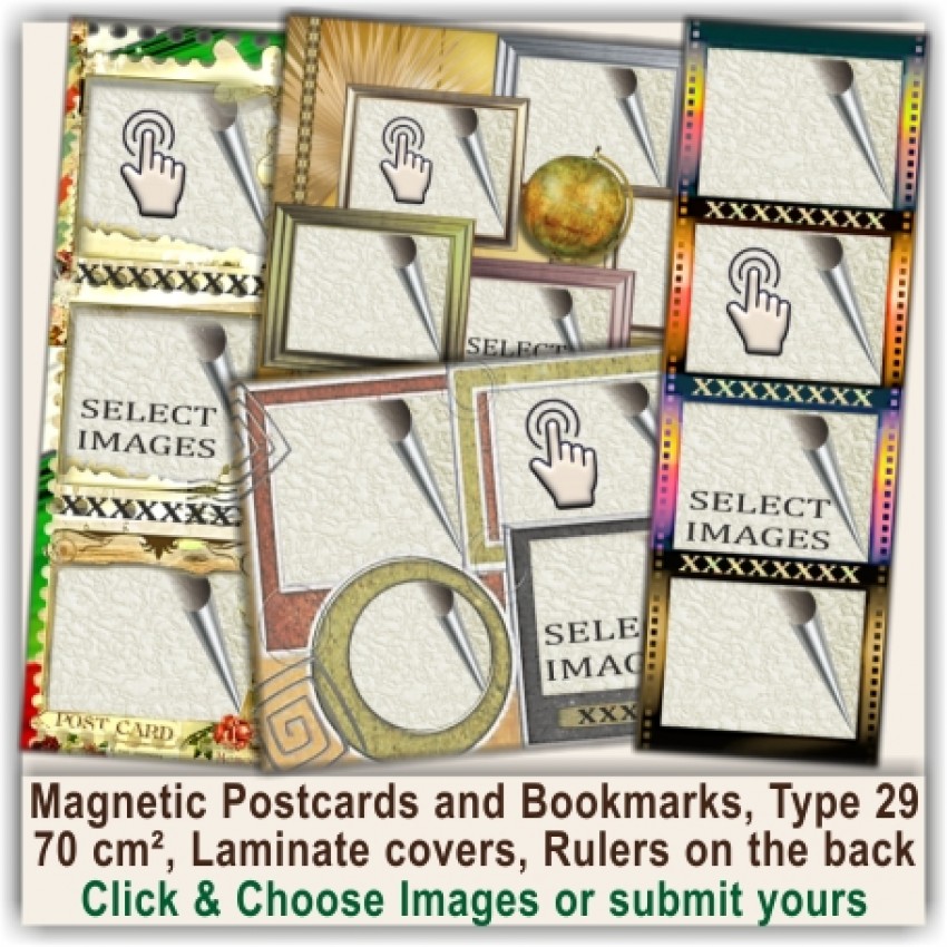 Chilham, Castle, Kent Magnetic Postcards and Bookmarks 29 Chilham, Castle, Kent Magnetic Postcards and Bookmarks 29