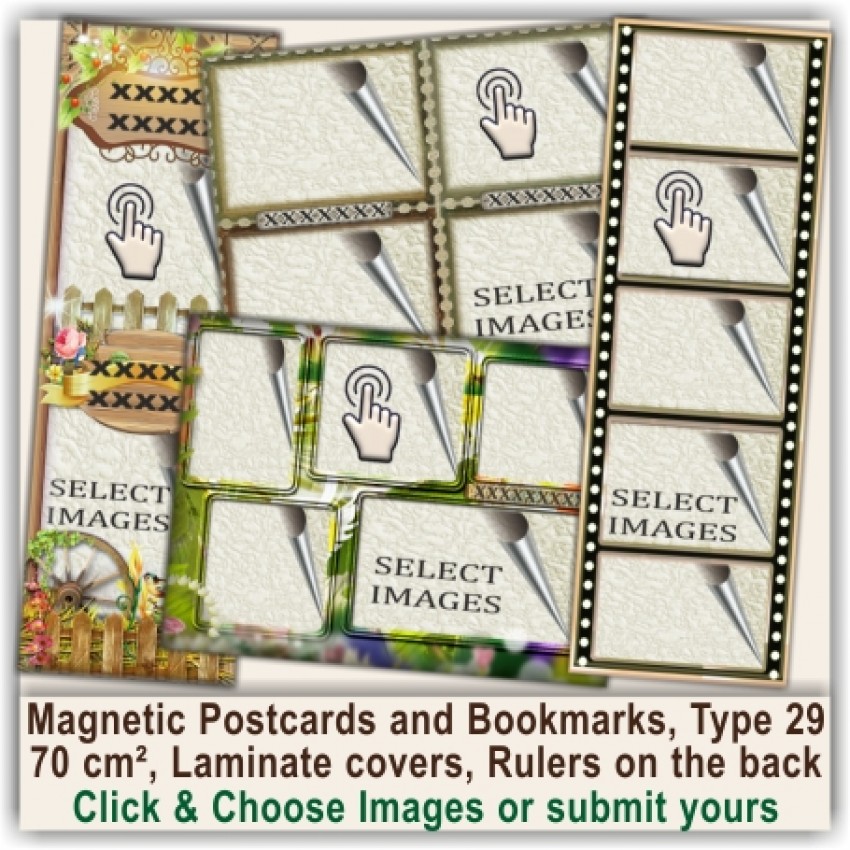 Chilham, Castle, Kent Magnetic Postcards and Bookmarks 29 Chilham, Castle, Kent Magnetic Postcards and Bookmarks 29