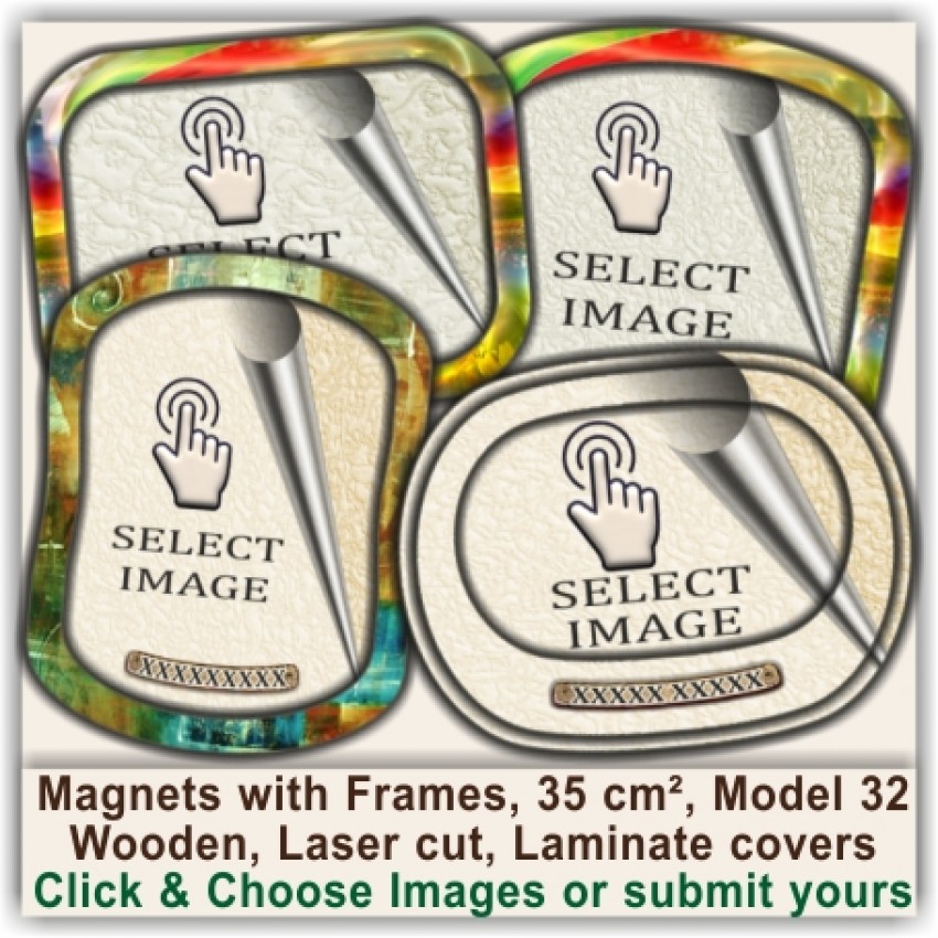 Aberdeen, Obar Dheathain Photo Magnets with Frames 32 Aberdeen, Obar Dheathain Photo Magnets with Frames 32