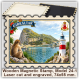 Gibraltar Wooden Magnetic Stamps, Group 24 Gibraltar Wooden Magnetic Stamps, Group 24