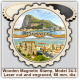 Gibraltar Wooden Magnetic Stamps, Group 24 Gibraltar Wooden Magnetic Stamps, Group 24