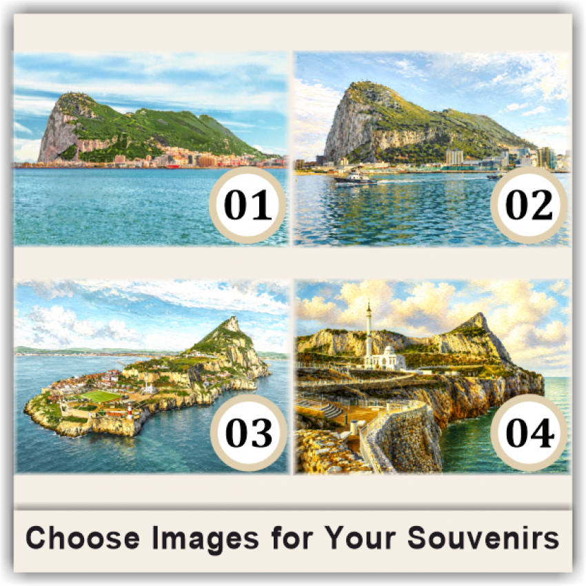 Gibraltar 3D Tourist Magnets, Group 07 Gibraltar 3D Tourist Magnets, Group 07
