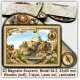 Gibraltar Tourist Magnetic Souvenirs, Model 04-2 Gibraltar Tourist Magnetic Souvenirs, Model 04-2