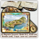 Gibraltar Tourist Magnetic Souvenirs, Model 04-2 Gibraltar Tourist Magnetic Souvenirs, Model 04-2