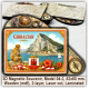 Gibraltar Tourist Magnetic Souvenirs, Model 04-2 Gibraltar Tourist Magnetic Souvenirs, Model 04-2