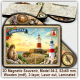 Gibraltar Tourist Magnetic Souvenirs, Model 04-2 Gibraltar Tourist Magnetic Souvenirs, Model 04-2