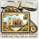Gibraltar Tourist Magnetic Souvenirs, Model 04-2 Gibraltar Tourist Magnetic Souvenirs, Model 04-2
