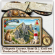 Gibraltar Tourist Magnetic Souvenirs, Model 04-2 Gibraltar Tourist Magnetic Souvenirs, Model 04-2