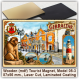 Gibraltar Art Gifts and Magnets, Model 05-3 Gibraltar Art Gifts and Magnets, Model 05-3